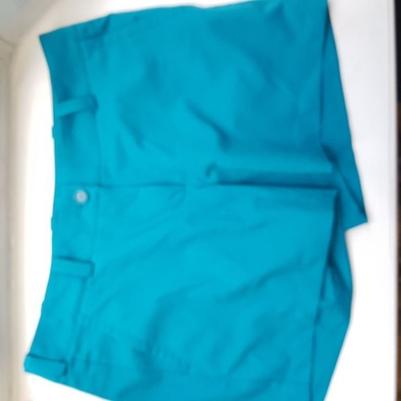 NIKE Golf Tour Performance DriFit Shorts Turquoise Medium - Picture 5 of 9